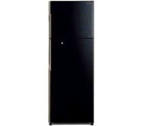 Hitachi 318 L Frost Free Double Door 3 Star Convertible Refrigerator Black, R-H350PND7K image
