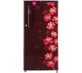 LG 185 L Direct Cool Single Door 2 Star Refrigerator Scarlet Jasmine, GL-B199OSJC image