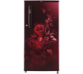 LG 185 L Direct Cool Single Door 3 Star Refrigerator Scarlet Euphoria, GL-B199OSED image