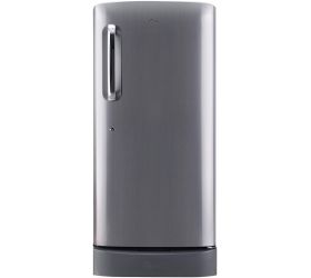 LG 185 L Direct Cool Single Door 5 Star Refrigerator with Base Drawer Shiny Steel, GL-D201APZU image