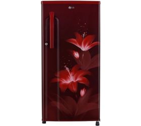 LG 188 L Direct Cool Single Door 3 Star Refrigerator Ruby Glow, GL-B191KRGX/2021 image