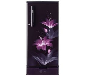 LG 190 L Direct Cool Single Door 1 Star Refrigerator Purple Glow, GL-D199OPGB image