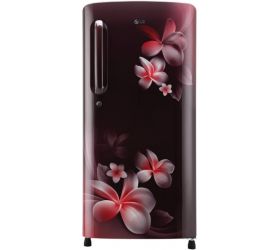 LG 190 L Direct Cool Single Door 3 Star 2020 Refrigerator Scarlet Plumeria, GL-B201ASPX image