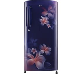 LG 190 L Direct Cool Single Door 3 Star Refrigerator Blue Plumeria, GL-B201ABPX image