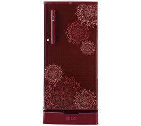 LG 190 L Direct Cool Single Door 3 Star Refrigerator Ruby Regal, GL-D199ORRX image