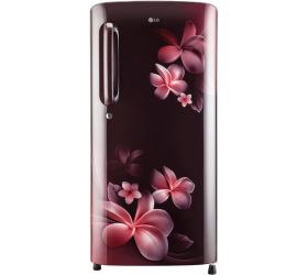 LG 190 L Direct Cool Single Door 3 Star Refrigerator Scarlet Plumeria, GL-B201ASPD image