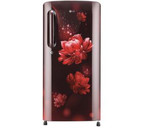 LG 190 L Direct Cool Single Door 5 Star Refrigerator Scarlet Charm, GL-B201ASCZ image