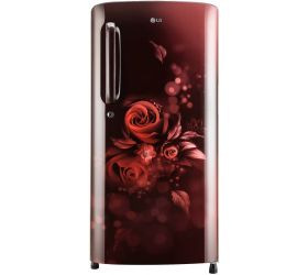 LG 190 L Direct Cool Single Door 5 Star Refrigerator Scarlet Euphoria, GL-B201ASEZ.BSEZEB image