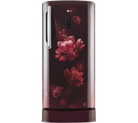 LG 201 L Direct Cool Single Door 5 Star Refrigerator Scarlet Charm, GL-D211CSCU image