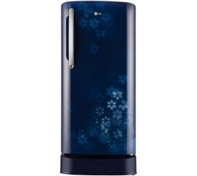 LG 201 L Direct Cool Single Door 5 Star Refrigerator with Base Drawer Blue Quartz, GL-D211HBQZ image