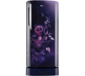 LG 204 L Direct Cool Single Door 5 Star Refrigerator with Base Drawer Blue Euphoria, GL-D211HBEZ image