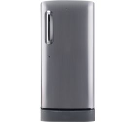 LG 205 L Direct Cool Single Door 3 Star Refrigerator with Base Drawer Shiny Steel, GL-D221APZD image