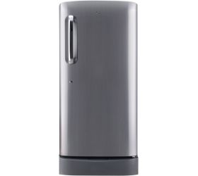 LG 205 L Direct Cool Single Door 5 Star Refrigerator with Base Drawer Shiny Steel, GL-D221APZU image