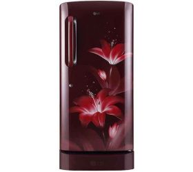 LG 215 L Direct Cool Single Door 3 Star Refrigerator Ruby Glow, GL-D221ARGD image