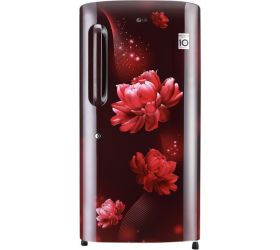 LG 215 L Direct Cool Single Door 4 Star 2020 Refrigerator Scarlet Charm, GL-B221ASCY image