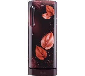 LG 235 L Direct Cool Single Door 3 Star Refrigerator with Base Drawer Scarlet Victoria, GL-D241ASVD image