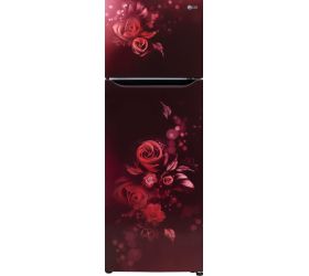 LG 242 L Frost Free Double Door 2 Star Refrigerator Scarlet Euphoria, GL-N292BSEY image