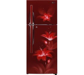 LG 260 L Frost Free Double Door 2 Star 2020 Convertible Refrigerator Ruby Glow, GL-T292RRGY image