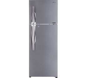 LG 260 L Frost Free Double Door 2 Star 2020 Refrigerator Dazzle Steel, GL-N292RDSY image
