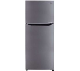LG 260 L Frost Free Double Door 2 Star 2020 Refrigerator Shiny Steel, GL-C292SPZY image