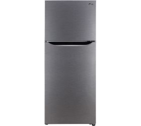 LG 260 L Frost Free Double Door 2 Star Refrigerator Dazzle Steel, GL-N292BDSY image