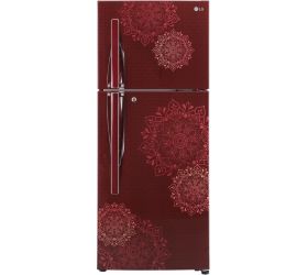 LG 260 L Frost Free Double Door 2 Star Refrigerator Ruby Regal, GL-N292RRRY image