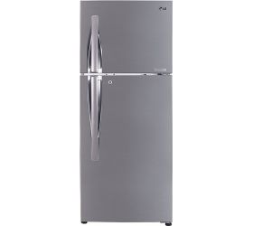 LG 260 L Frost Free Double Door 3 Star Convertible Refrigerator Shiny Steel, GL-T292RPZY image