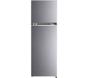 LG 272 L Frost Free Double Door 2 Star Refrigerator Dazzle Steel, GL-N312SDSY image