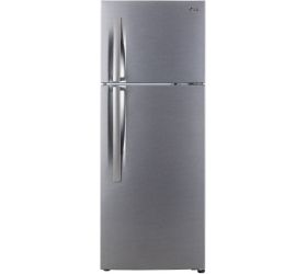 LG 284 L Frost Free Double Door 2 Star 2020 Refrigerator Dazzle Steel, GL-C302KDSY image