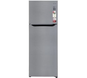 LG 284 L Frost Free Double Door 2 Star Convertible Refrigerator Shiny Steel, GL-S302SPZY image