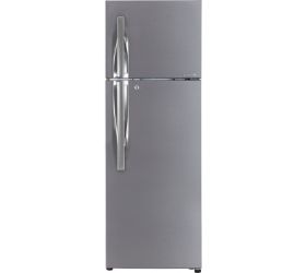 LG 284 L Frost Free Double Door 2 Star Convertible Refrigerator Shiny Steel, GL-T302RPZU image