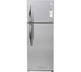 LG 308 L Frost Free Double Door 4 Star Convertible Refrigerator Shiny Steel, GL-T322RPZX image