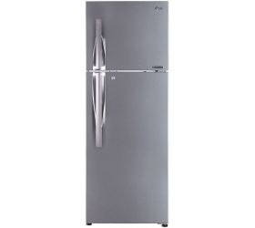 LG 335 L Frost Free Double Door 2 Star 2020 Convertible Refrigerator Shiny Steel, GL-T372LPZU image