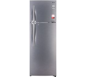 LG 335 L Frost Free Double Door 2 Star Convertible Refrigerator Dazzle Steel, GL-T372JDSY image