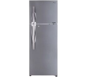 LG 335 L Frost Free Double Door 3 Star Convertible Refrigerator Grey, GL-T372JPZN image