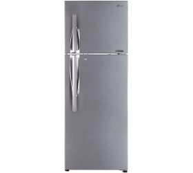 LG 335 L Frost Free Double Door 3 Star Refrigerator Shiny Steel, GL-I372RPZY image