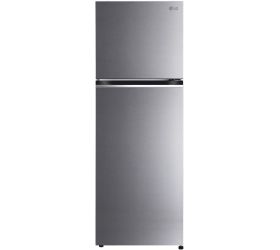 LG 343 L Frost Free Double Door 2 Star Refrigerator Dazzle Steel, GL-N382SDSY image