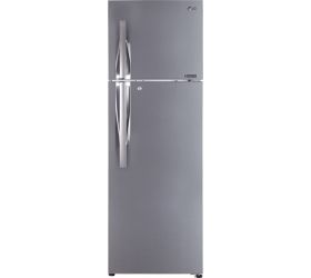 LG 360 L Frost Free Double Door 2 Star 2020 Convertible Refrigerator Shiny Steel, GL-T402LPZU image