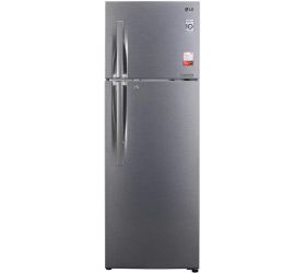 LG 360 L Frost Free Double Door 2 Star Convertible Refrigerator Dazzle Steel, GL-S402RDSY image