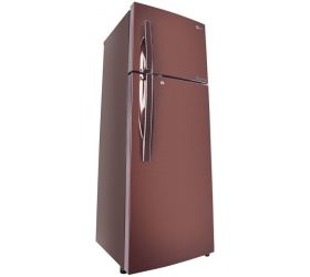 LG 360 L Frost Free Double Door 3 Star 2020 Convertible Refrigerator Amber Steel, GL-T402JASN image