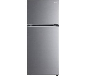 LG 380 L Frost Free Double Door 2 Star Refrigerator Dazzle Steel, GL-N412SDSY image