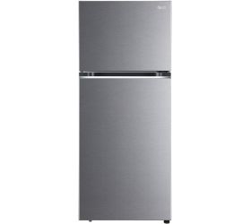 LG 398 L Frost Free Double Door 2 Star Refrigerator Dazzle Steel, GL-N422SDSY image