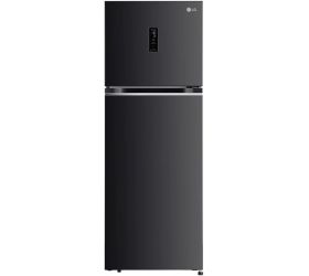 LG 408 L Frost Free Double Door 5 Star Convertible Refrigerator Ebony Sheen, GL-T342VESX image