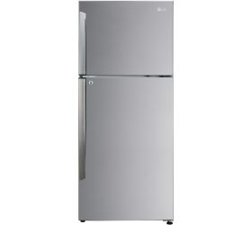 LG 412 L Frost Free Double Door 1 Star Refrigerator Shiny Steel, GL-S432APZR image