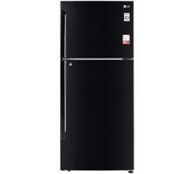 LG 437 L Frost Free Double Door 2 Star Refrigerator Ebony Sheen, GL-T432AESY image