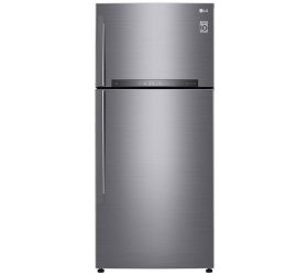 LG 437 L Frost Free Double Door 3 Star 2020 Convertible Refrigerator Shiny Steel, GL-T432FPZ3 image