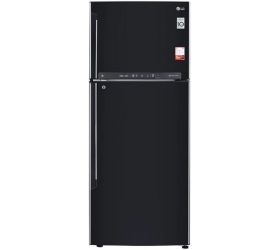 LG 437 L Frost Free Double Door 3 Star Convertible Refrigerator Ebony Sheen, GL-T432FES3 image