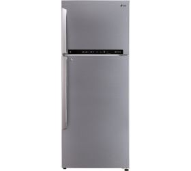 LG 471 L Frost Free Double Door 2 Star 2020 Convertible Refrigerator Shiny Steel, GL-T502FPZU image