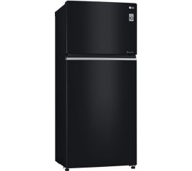 LG 546 L Frost Free Double Door 2 Star Refrigerator Black Glass, GN-C702SGGU image