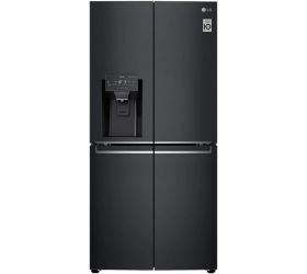 LG 570 L Frost Free Side by Side Inverter Technology Star Refrigerator BLACK, GC-L22FTQBL image